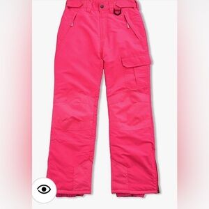 Arctic Quest Water Resistant Insulated Ski & Snow Pants Pink, 10/12 nwt